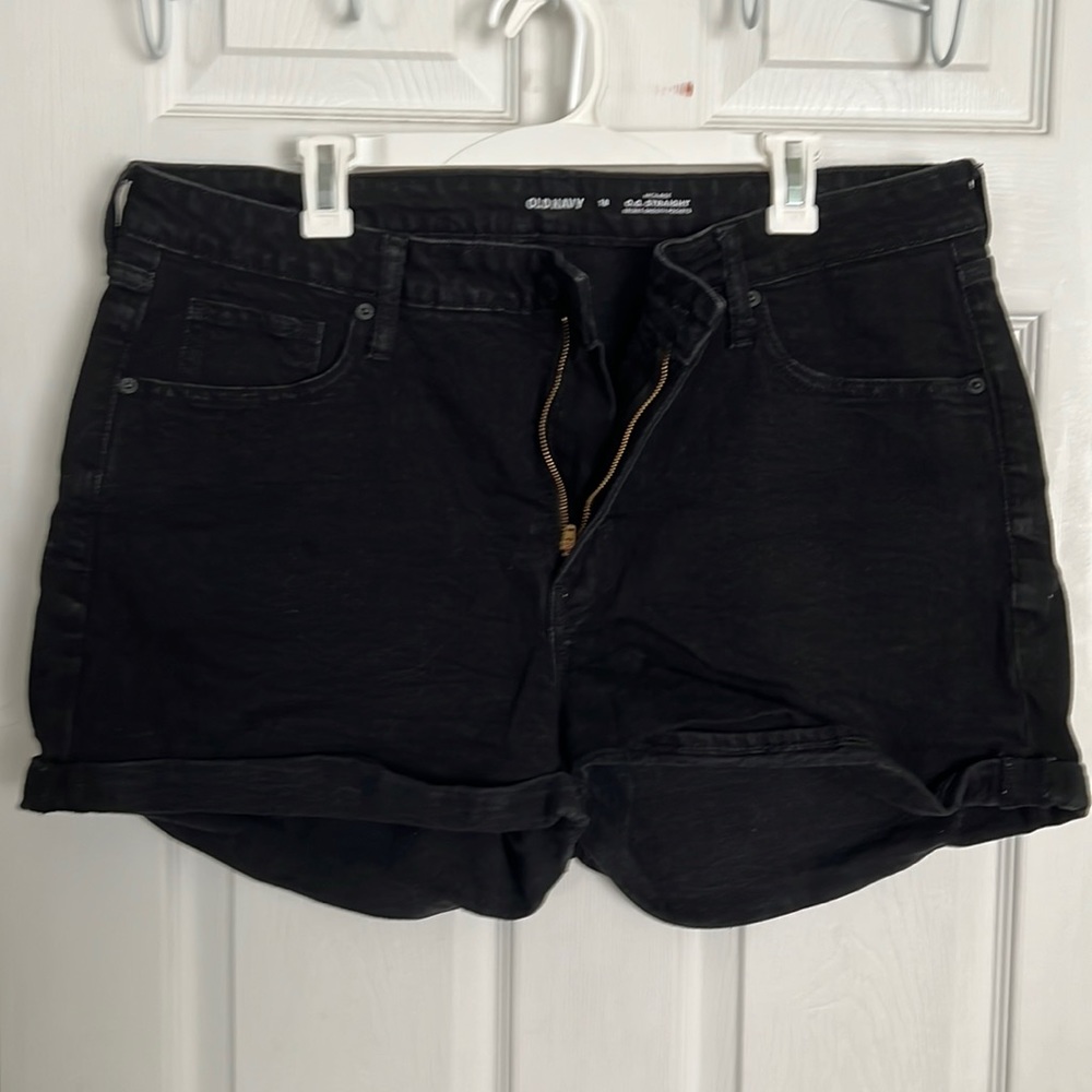Old Navy Black Jean shorts